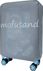 Mofusand 20" 四輪摺疊拉桿喼(雙層防盜拉鏈)MOF3641