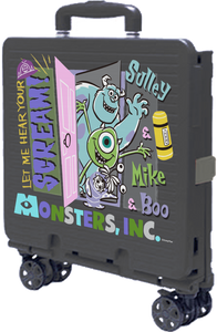 Monsters.Inc.怪獸公司 四輪摺疊式拉桿購物車